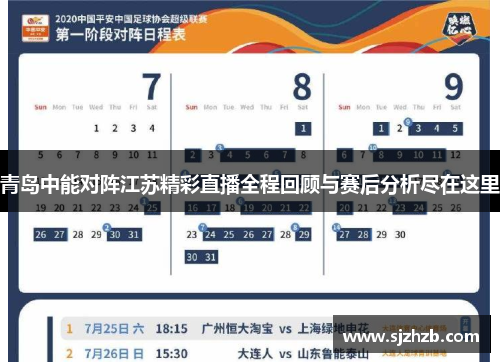 青岛中能对阵江苏精彩直播全程回顾与赛后分析尽在这里